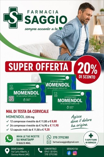 Volantino Farmacia Saggio