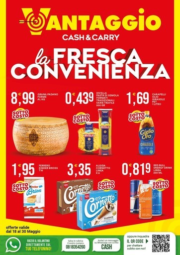 Vantaggio Cash&Carry - La fresca convenienza