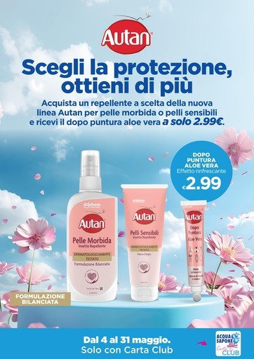 Volantino Acqua e Sapone