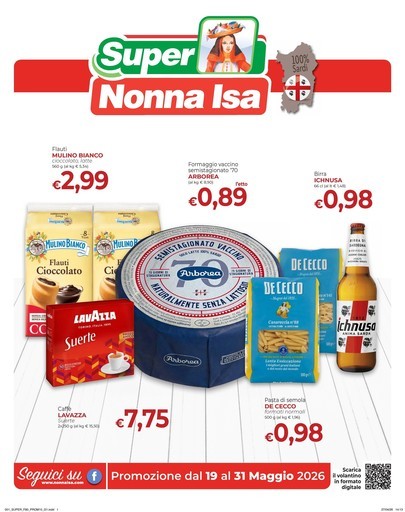 Volantino Supermercati Nonna Isa