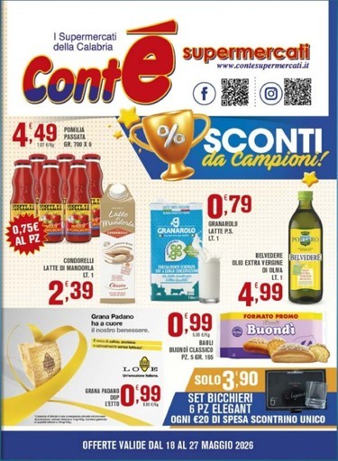 Volantino Contè Supermercati