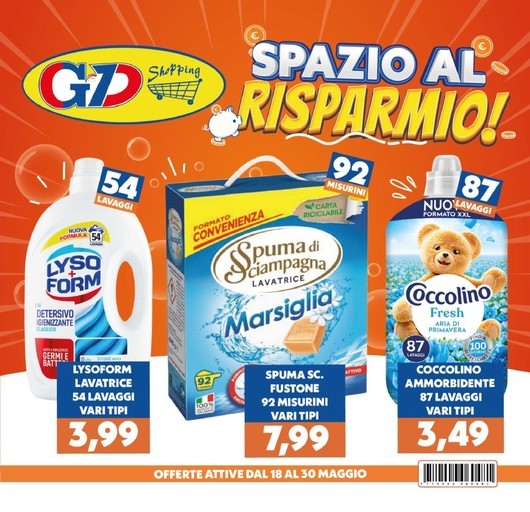 Volantino G e D Shopping