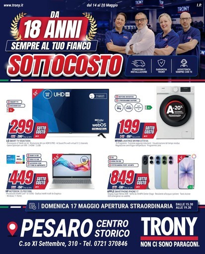 Volantino Trony