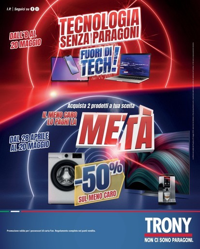 Volantino Trony