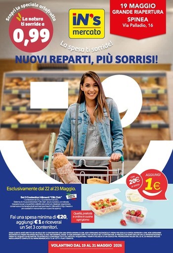 In's mercato - Nuovi reparti, piu sorrisi!