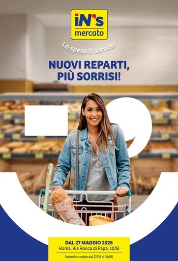 In's mercato - Nuovi reparti, piu sorrisi!