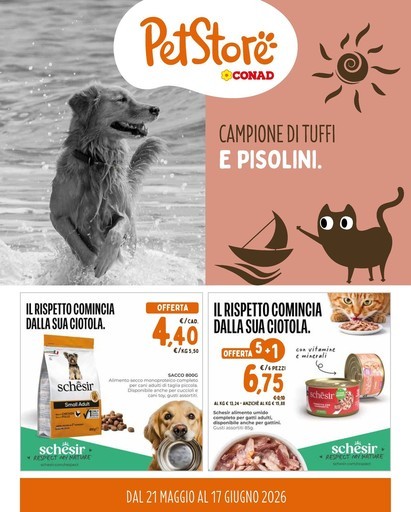 Volantino Pet Store