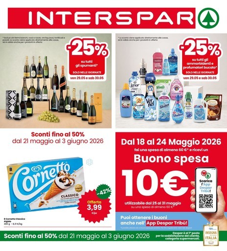 Interspar - Sconti fino al 50%
