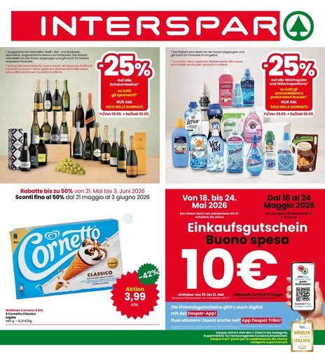Volantino Interspar