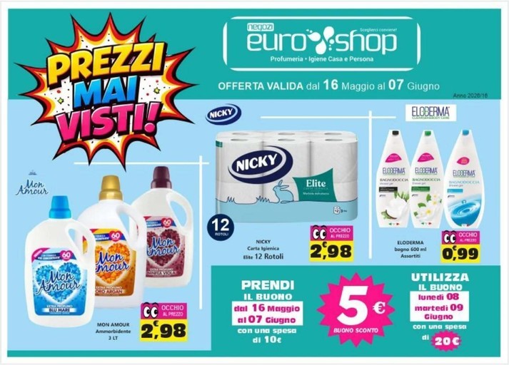 Volantino EUROSHOP Monopoli