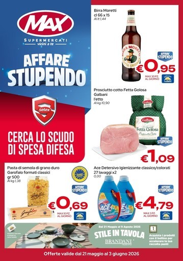 Volantino Max Supermercati