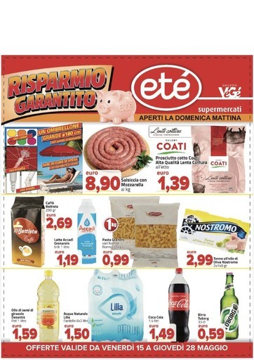 Volantino Etè