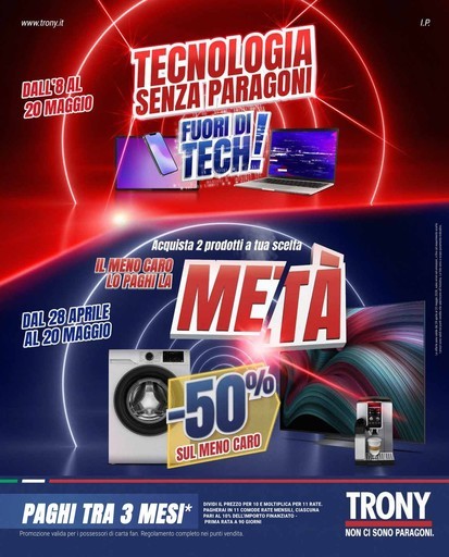 Volantino Trony
