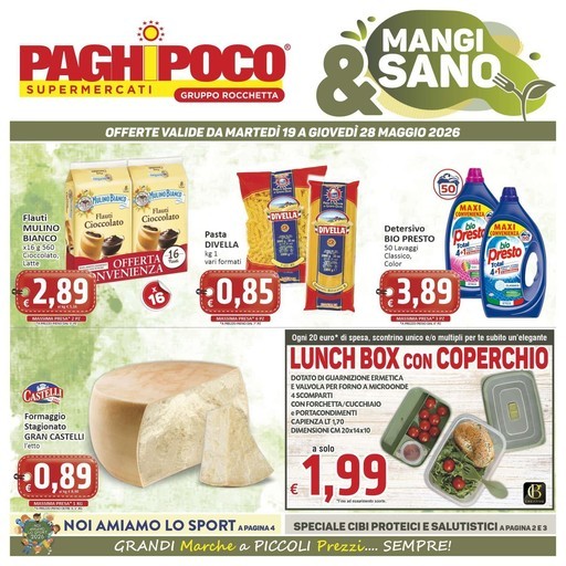 Volantino Paghi Poco