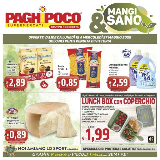 Volantino Paghi Poco