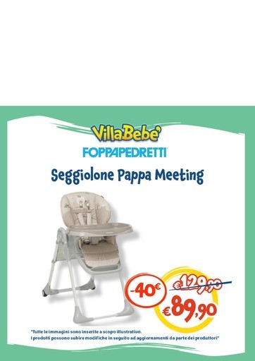 Volantino Villa Bebè