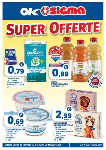 Volantino Ok Sigma