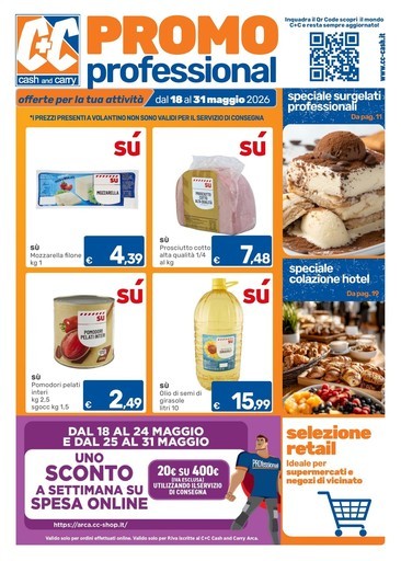 C+C Cash and Carry - Promo professional