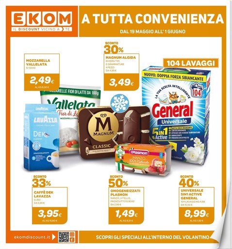 Volantino Ekom