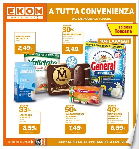 Volantino Ekom