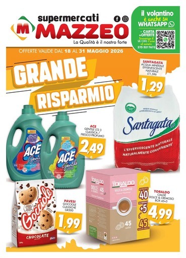 Volantino Mazzeo Supermercati