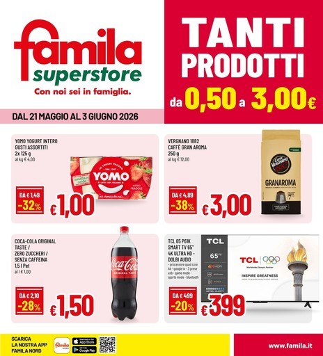 Volantino Famila Superstore