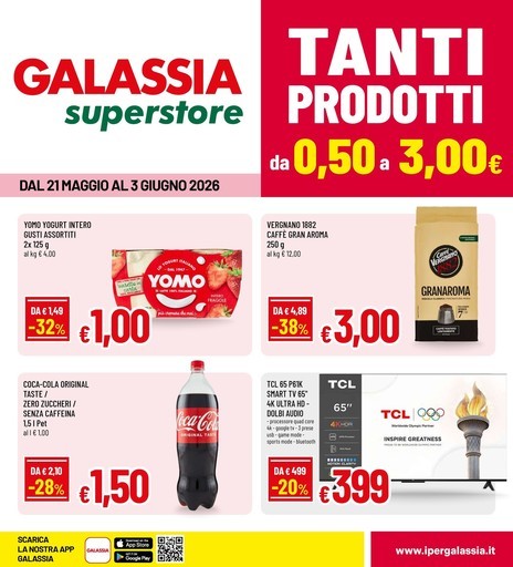 Volantino Galassia