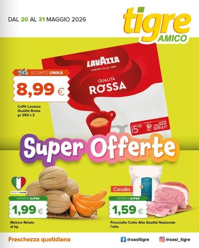 Volantino Tigre Amico
