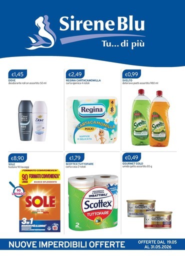 Sirene Blu - NUOVE IMPERDIBILI OFFERTE