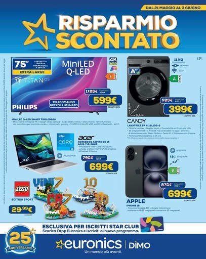 Volantino Euronics