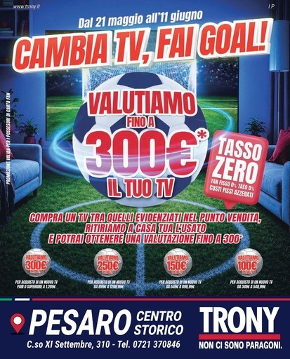 Volantino Trony