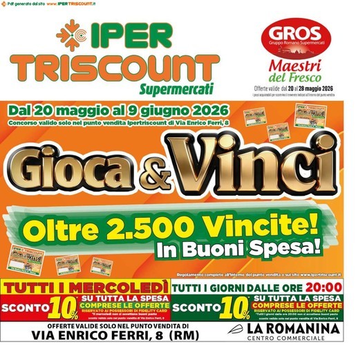 Ipertriscount - Gioca & Vinci