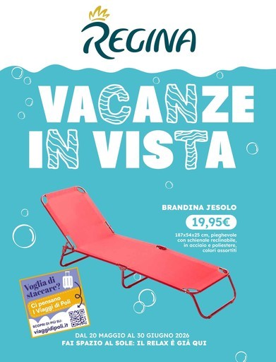 Volantino Regina Grandi Magazzini