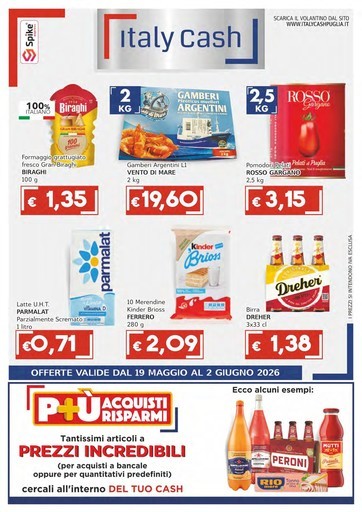 Volantino Italy Cash Puglia