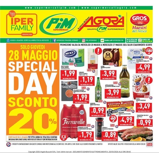 Pim - Promozione