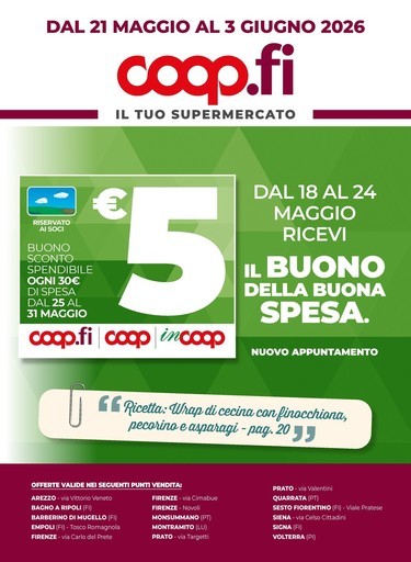 Volantino Coop