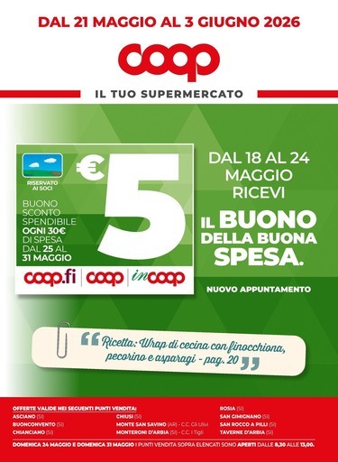 Volantino Coop