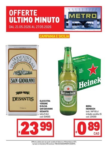Metro - Offerte Ultimo Minuto - AREA 6