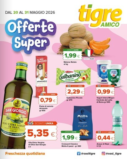 Volantino Tigre Amico