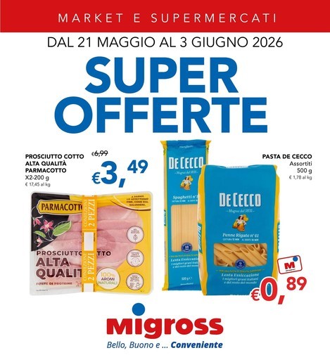 Volantino Migross Supermercati