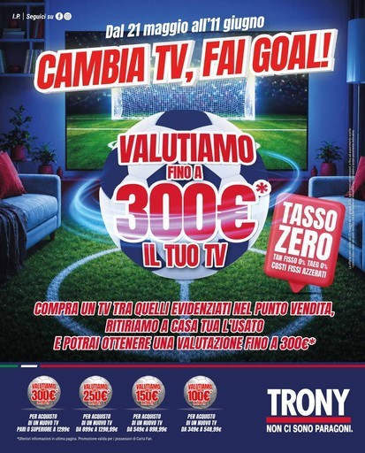 Volantino Trony