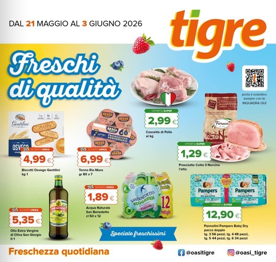 Volantino Tigre