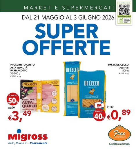 Volantino Migross Supermercati