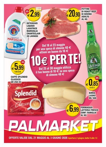 Volantino Palmarket