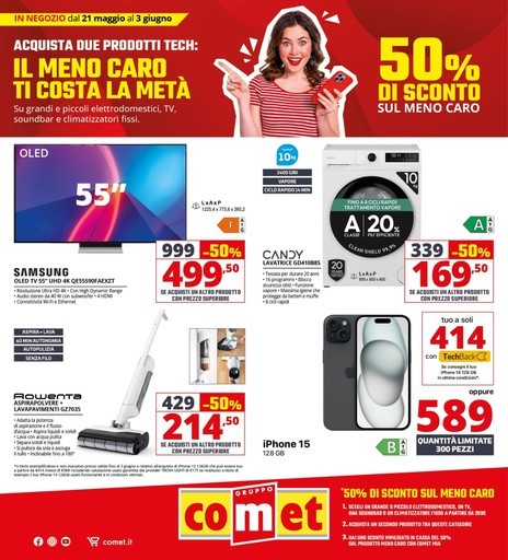 Volantino Comet