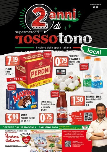 Volantino Supermercati Rossotono Local