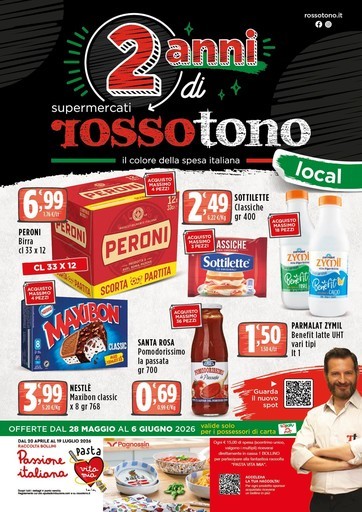 Volantino Supermercati Rossotono Local