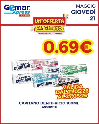 Volantino Gemar Detersivi