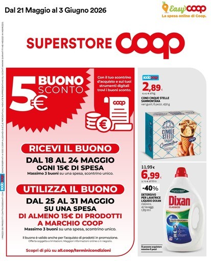 Volantino Coop Alleanza Superstore