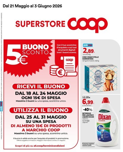 Volantino Coop Alleanza Superstore